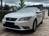 Second-hand Seat Leon Style 105 CP (77 kW) 2014 Alb Berlinǎ