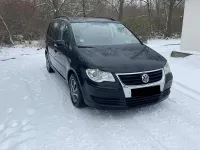 Gebraucht VW Touran 170 PS (125 kW) 2008 Schwarz Van / Kleinbus