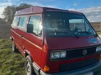 Gebraucht VW California California 95 PS (69 kW) 1990 Rot Van