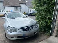 Gebraucht Mercedes SL500 225 PS (165 kW) 2002 Silber Cabrio