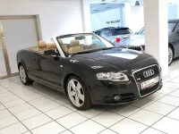 Gebraucht Audi A4 Cabriolet S-Line 163 PS (119 kW) 2008 Phantomschwarz Cabrio