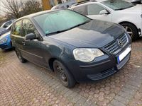 Gebraucht VW Polo Trendline 60 PS (44 kW) 2009 Schwarz Kleinwagen