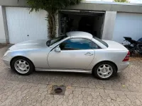 Gebraucht Mercedes SLK200 163 PS (119 kW) 2000 Silber Cabrio