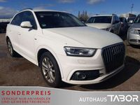 gebraucht Audi Q3 2.0 TDI S line Navi Xenon LM Keyless AHK PDC