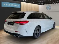 Gebraucht Mercedes C200 AMG 163 PS (119 kW) 2024 Unilack polarweiß Kombi