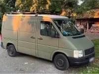 Usata VW LT 83 CV (61 kW) 2001 Verde Monovolume