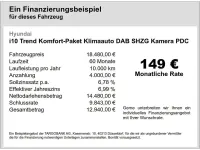 Neu Hyundai i10 Comfort 63 PS (46 kW) 2025 Weiss Kleinwagen