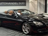 Gebraucht BMW 640 Cabriolet Sport Line 313 PS (230 kW) 2012 Schwarz ii Cabrio