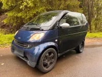 Occasion Smart ForTwo Cabrio 40 ch (29 kW) 2002 Bleue Cabriolet