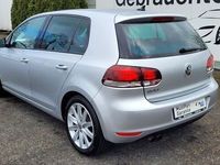 gebraucht VW Golf VI Highline DSG PDC v+h GlasSSD Tempo SHZ