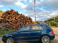 Gebraucht VW Golf IV 75 PS (55 kW) 1999 Blau Kleinwagen