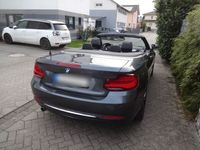 gebraucht BMW 218 i Cabrio Luxury Line, Autom., Kamera, 1. Hand