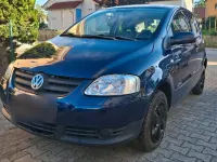 Gebraucht VW Fox 60 PS (44 kW) 2007 Blau Kleinwagen