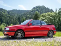 Gebraucht VW Golf Cabriolet 90 PS (66 kW) 1994 Rot Cabrio