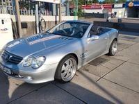 Gebraucht Mercedes SL500 306 PS (225 kW) 2002 Silber Cabrio
