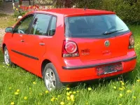 Gebraucht VW Polo 60 PS (44 kW) 2008 Rot Kleinwagen