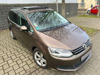 gebraucht VW Sharan 2.0 TDI Euro5 7-Sitze TÜV-Neu Navi Pano 2/Hand