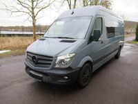 Gebraucht Mercedes Sprinter 163 PS (119 kW) 2018 Blaugrau Van