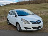 Gebraucht Opel Corsa 85 PS (62 kW) 2010 Weiß Kleinwagen