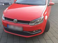 Gebraucht VW Polo Allstar 75 PS (55 kW) 2016 Rot Kleinwagen