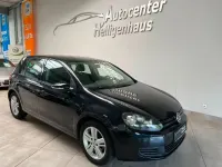 Gebraucht VW Golf VI Trendline 105 PS (77 kW) 2010 Schwarz Kleinwagen