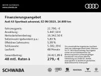 Gebraucht Audi A3 Advanced Plus 110 PS (80 kW) 2023 Blau Limousine