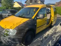 Gebraucht VW Caddy 69 PS (50 kW) 2005 Gelb Van / Kleinbus