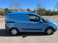 Gebraucht Ford Transit 101 PS (74 kW) 2014 Blau Van / Kleinbus