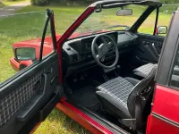 Gebraucht VW Golf Cabriolet Karmann 90 PS (66 kW) 1992 Rot Cabrio