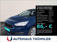 Gebraucht Ford C-MAX Ambiente 101 PS (74 kW) 2016 Blau Van / Kleinbus