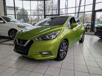 Gebraucht Nissan Micra Acenta 71 PS (52 kW) 2017 Grün Kleinwagen