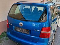 Gebraucht VW Touran 115 PS (84 kW) 2003 Blau Van / Kleinbus