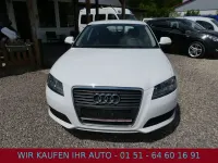 Gebraucht Audi A3 Attraction 125 PS (91 kW) 2009 Weiß Kleinwagen
