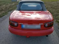 Gebraucht Mazda MX5 115 PS (84 kW) 1993 Rot Cabrio