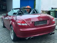 Gebraucht Mercedes SLK350 272 PS (200 kW) 2004 Rot Cabrio