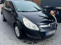 Gebraucht Opel Corsa 2008 Schwarz Kleinwagen