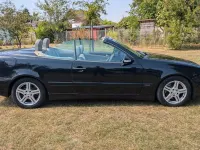 Gebraucht Mercedes CLK200 Elegance 163 PS (119 kW) 2002 Schwarz Cabrio