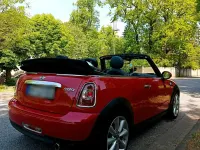 Usata Mini Cooper Cabriolet 122 CV (89 kW) 2014 Rosso Cabrio