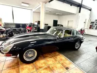 Käytetty Jaguar E-Type 204 HP (150 kW) 1966 Sininen Coupe - kaksiovinen