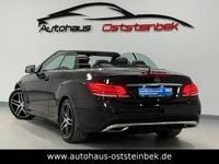 Usado Mercedes E220 AMG line 170 CV (125 kW) 2017 Negro Descapotable