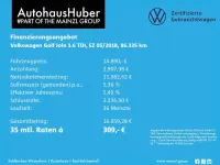 Gebraucht VW Golf VII Join 116 PS (85 kW) 2018 Schwarz Limousine