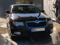 Gebraucht Skoda Superb Comfort 125 PS (91 kW) 2009 Schwarz Limousine
