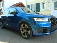 Gebraucht Audi SQ7 Advanced 435 PS (319 kW) 2017 Blau SUV
