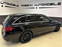 Gebraucht Mercedes C250 AMG line 204 PS (150 kW) 2015 Obsidianschwarz  lack Kombi