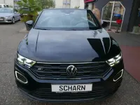 Gebraucht VW T-Roc Cabriolet R-line 150 PS (110 kW) 2021 Schwarz Cabrio