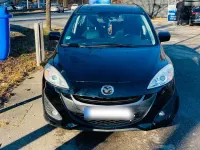 Gebraucht Mazda 5 Edition 116 PS (85 kW) 2012 Schwarz Van / Kleinbus
