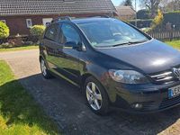 Gebraucht VW Golf Plus Cross Trendline 105 PS (77 kW) 2008 Schwarz Van / Kleinbus