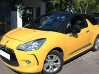 Second-hand Citroën DS3 Cabriolet Chic 82 CP (60 kW) 2015 Galben Cabrio
