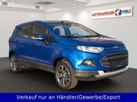 Gebraucht Ford Ecosport Titanium 125 PS (91 kW) 2014 Blau SUV
