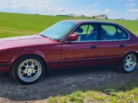 Gebraucht BMW 520 150 PS (110 kW) 1991 Rot Limousine